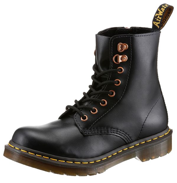 Dr. Martens Dr. Martens Ботуши с връзки 'Pascal'  горчица / черно
