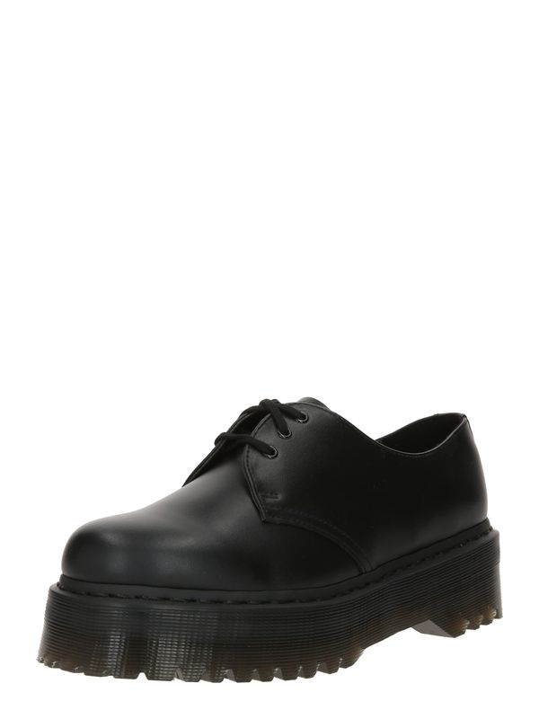 Dr. Martens Dr. Martens Обувки с връзки '1461 Quad Mono'  черно