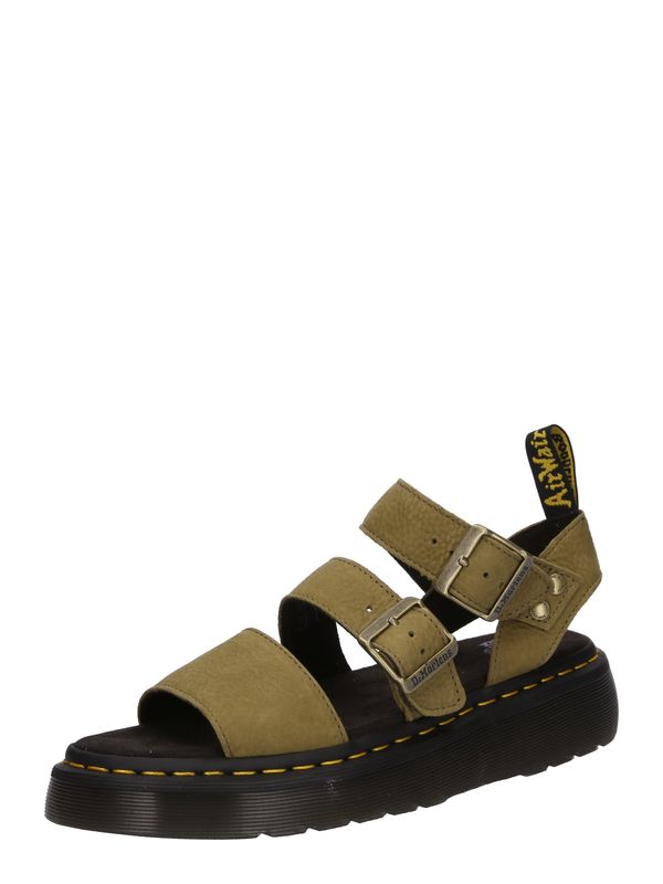 Dr. Martens Dr. Martens Сандали 'Gryphon'  жълто / маслина / черно