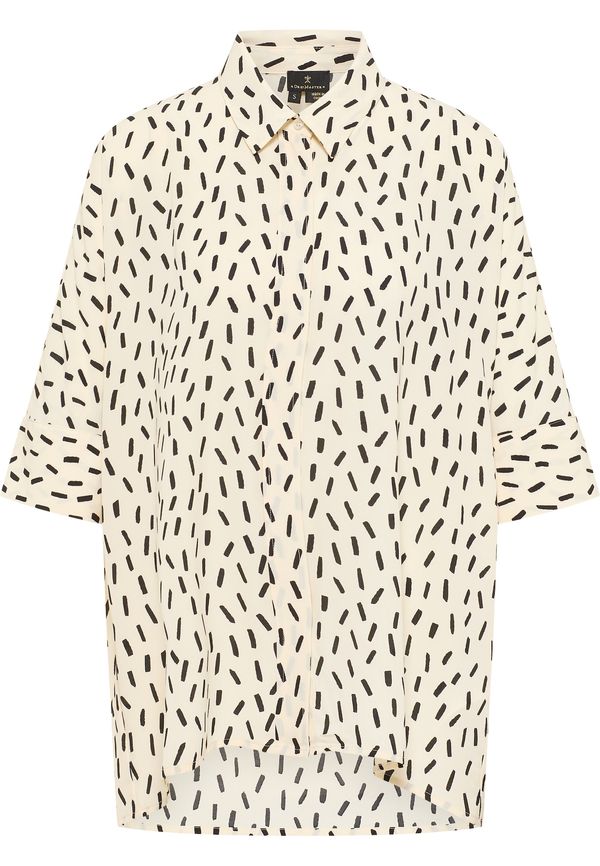 DreiMaster Klassik DreiMaster Klassik Блуза  бежово / черно