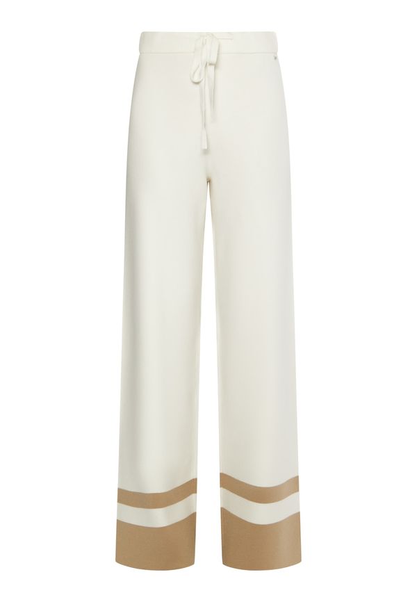 DreiMaster Klassik DreiMaster Klassik Панталон  капучино / бял памук