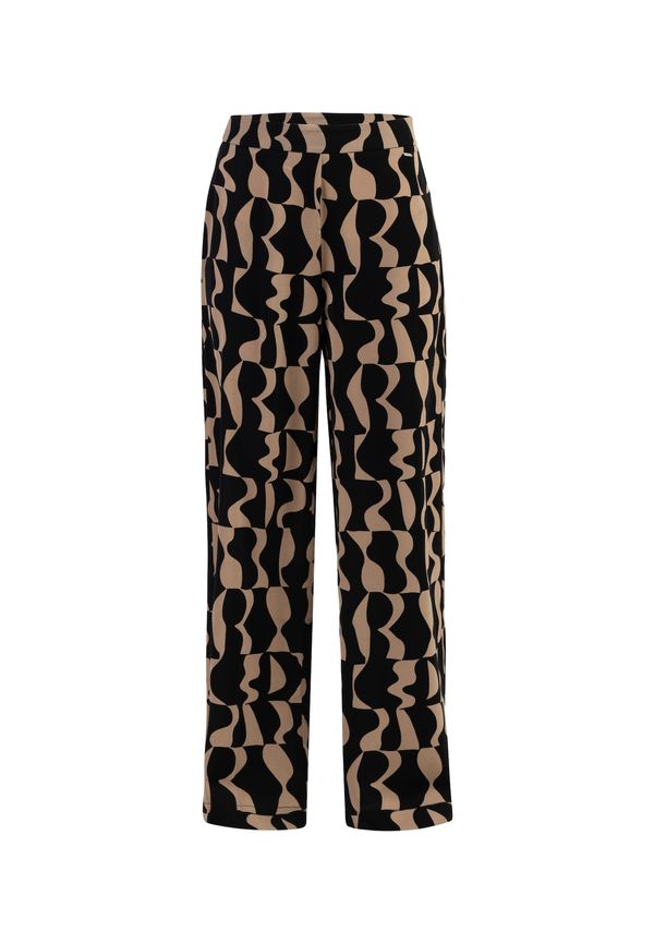 DreiMaster Klassik DreiMaster Klassik Панталон  светлокафяво / черно