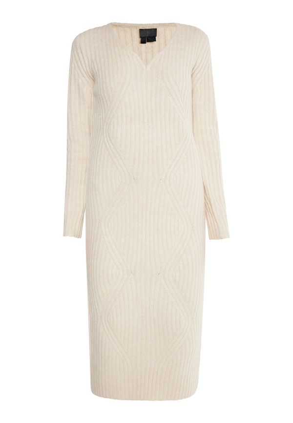 DreiMaster Klassik DreiMaster Klassik Плетена рокля 'Casnagie'  светлобежово