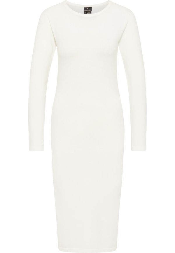 DreiMaster Klassik DreiMaster Klassik Плетена рокля 'Wais'  бяло