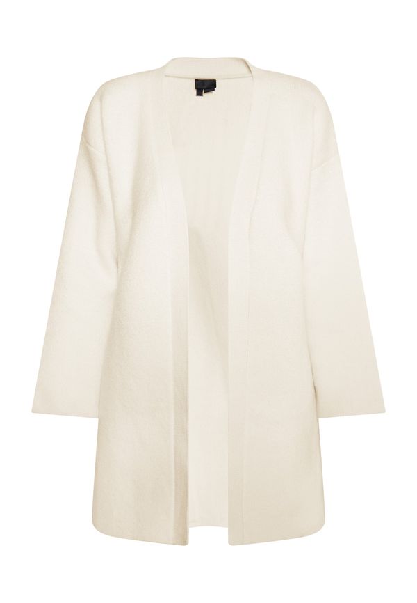 DreiMaster Klassik DreiMaster Klassik Плетена жилетка &#x27;Ledkin&#x27;  бял памук