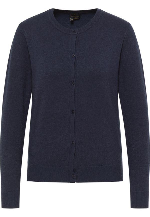 DreiMaster Klassik DreiMaster Klassik Плетена жилетка 'Malegnano'  нощно синьо