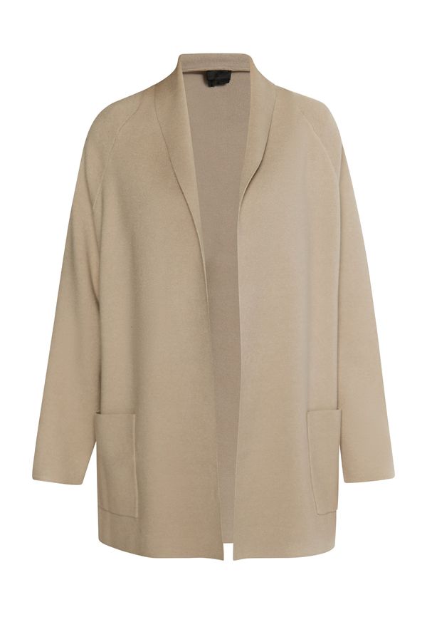 DreiMaster Klassik DreiMaster Klassik Плетена жилетка  тъмнобежово