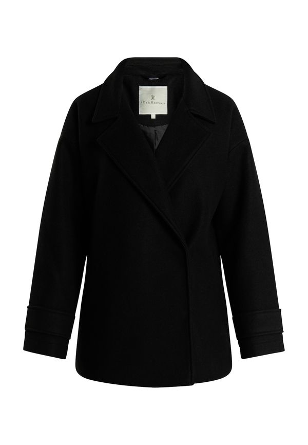 DreiMaster Klassik DreiMaster Klassik Преходно палто  черно
