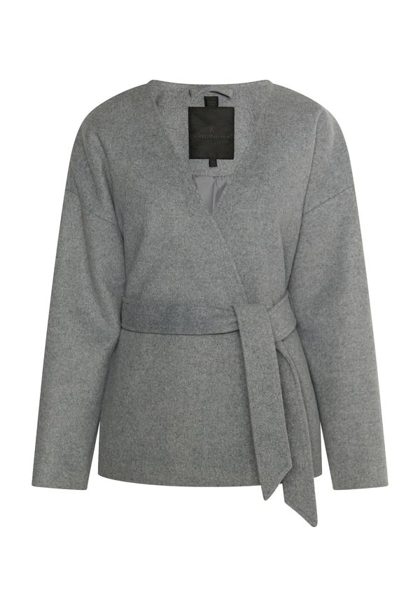 DreiMaster Klassik DreiMaster Klassik Преходно палто  сив меланж