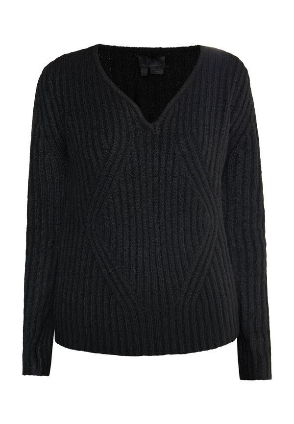 DreiMaster Klassik DreiMaster Klassik Пуловер 'Ledkin'  черно