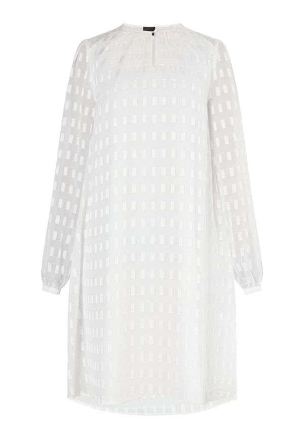 DreiMaster Klassik DreiMaster Klassik Рокля 'Acalmar'  бял памук