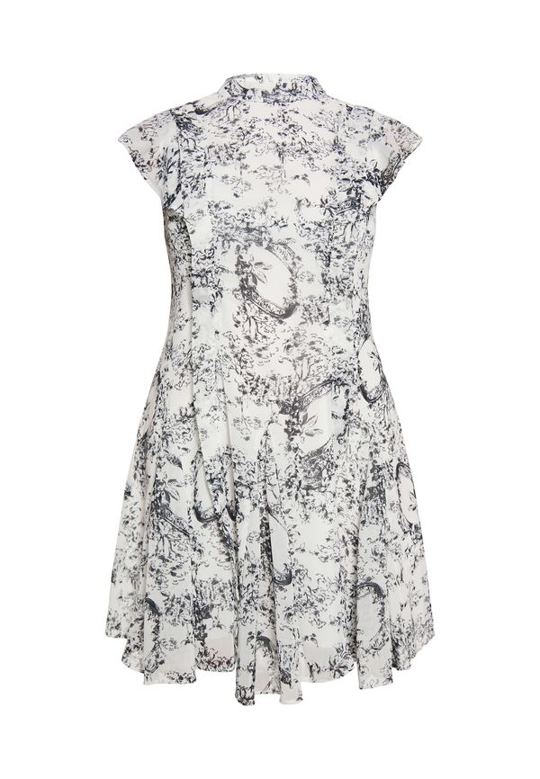 DreiMaster Klassik DreiMaster Klassik Рокля  черно / бяло