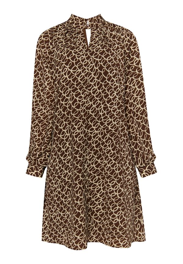 DreiMaster Klassik DreiMaster Klassik Рокля  кестеняво кафяво