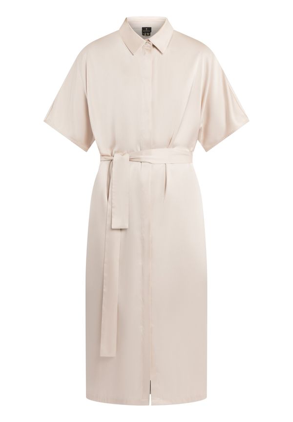 DreiMaster Klassik DreiMaster Klassik Рокля тип риза  светлобежово