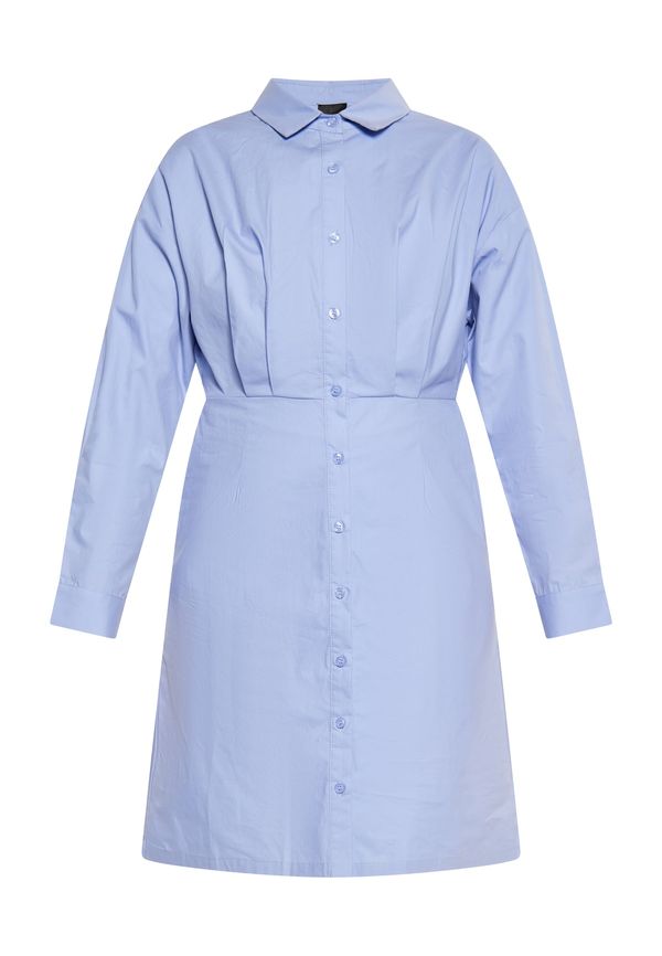 DreiMaster Klassik DreiMaster Klassik Рокля тип риза  светлосиньо