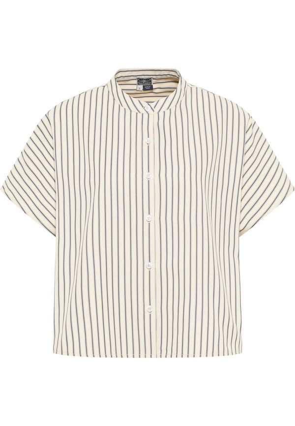 DreiMaster Maritim DreiMaster Maritim Блуза  светлобежово / сиво