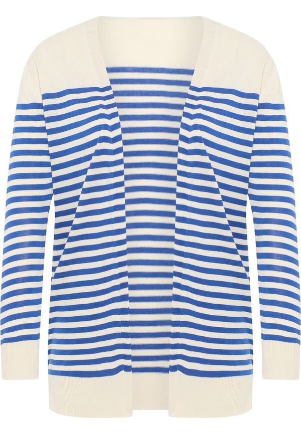 DreiMaster Maritim DreiMaster Maritim Плетена жилетка  кремаво / синьо