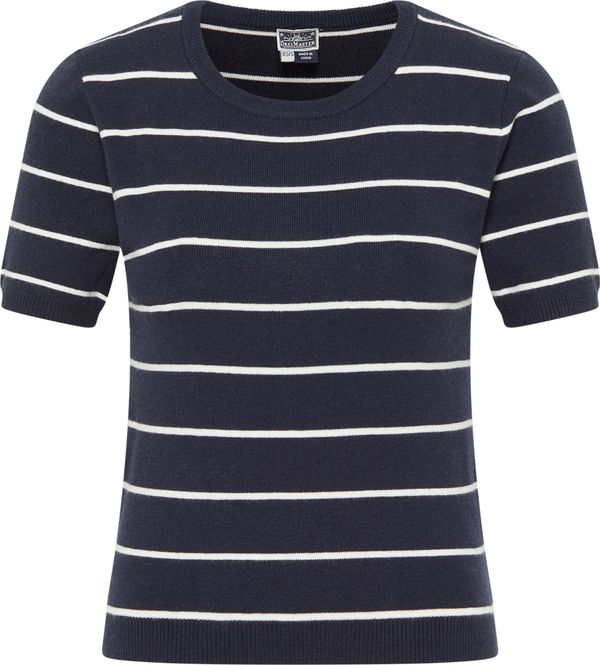 DreiMaster Maritim DreiMaster Maritim Пуловер  морскосиньо / бял памук