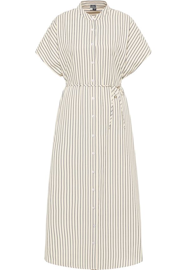 DreiMaster Maritim DreiMaster Maritim Рокля тип риза  бежово / нейви синьо