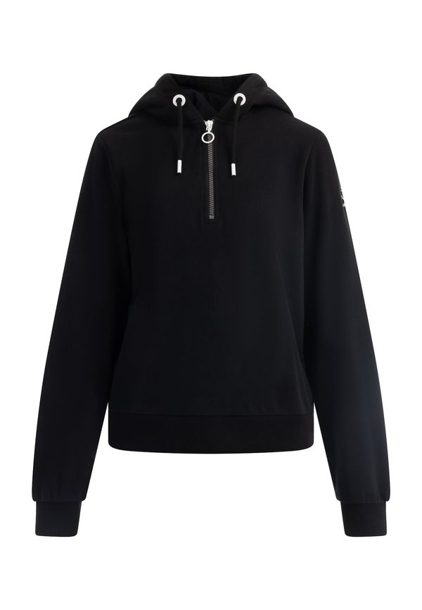 DreiMaster Maritim DreiMaster Maritim Суичър  черно / бяло