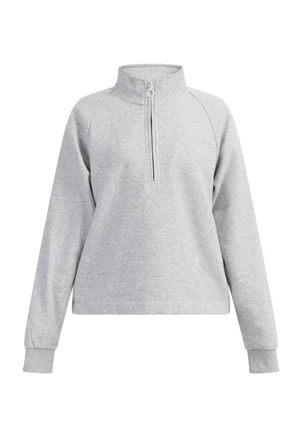 DreiMaster Maritim DreiMaster Maritim Суичър  сив меланж / бяло