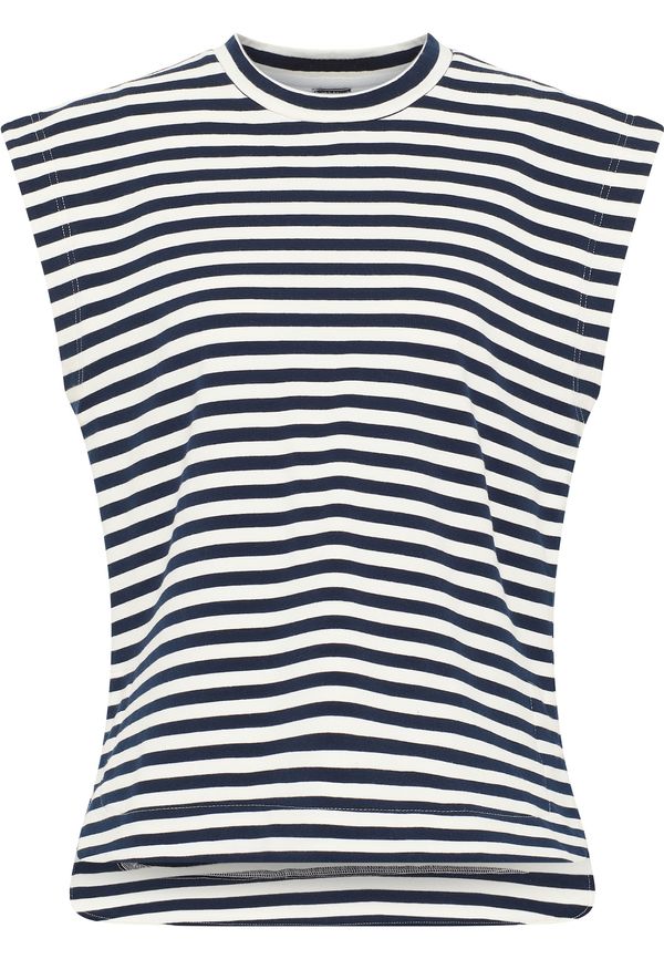 DreiMaster Maritim DreiMaster Maritim Тениска  морскосиньо / бяло