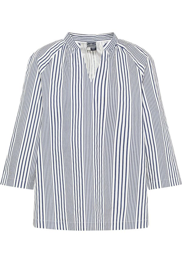 DreiMaster Maritim DreiMaster Maritim Туника  морскосиньо / бял памук