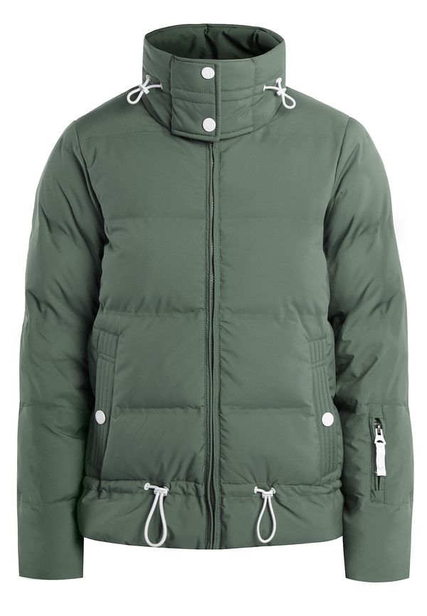 DreiMaster Maritim DreiMaster Maritim Зимно яке  смарагдово зелено / бяло