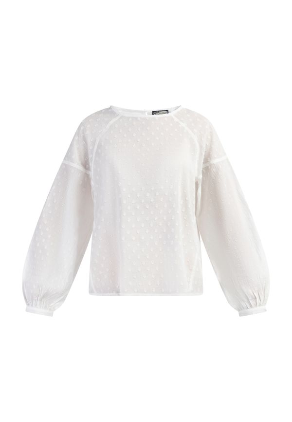 DreiMaster Vintage DreiMaster Vintage Блуза 'Abrel'  бял памук