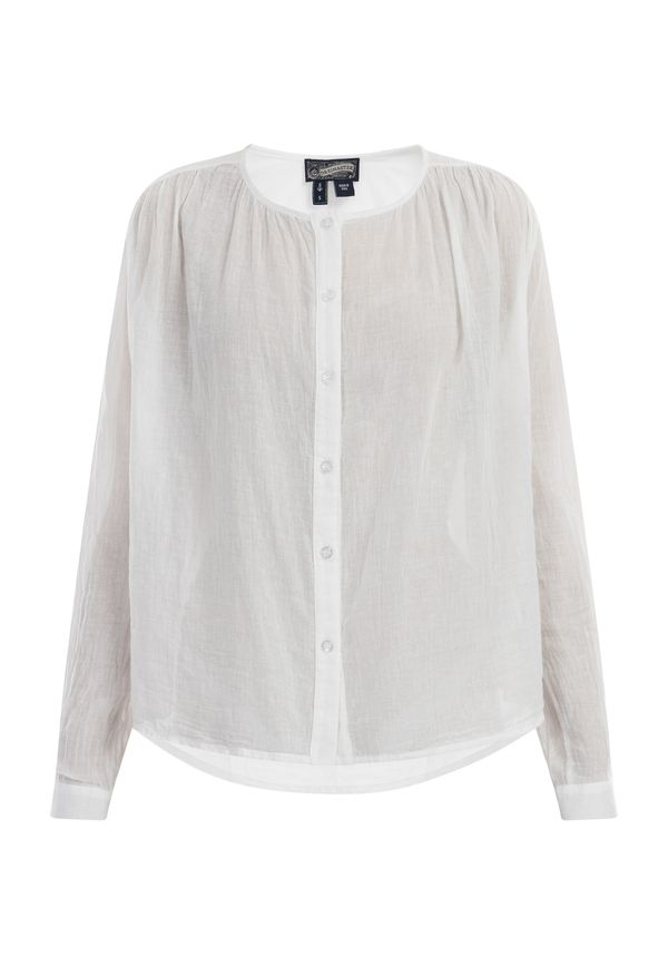 DreiMaster Vintage DreiMaster Vintage Блуза  бял памук