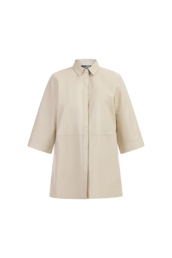 DreiMaster Vintage DreiMaster Vintage Блуза  бял памук