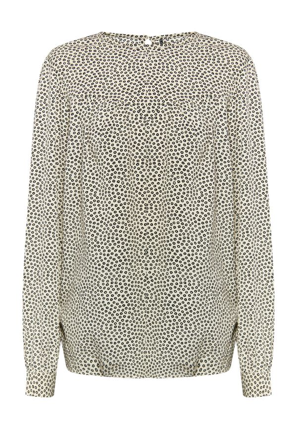 DreiMaster Vintage DreiMaster Vintage Блуза 'Imane'  цвят "пясък" / черно