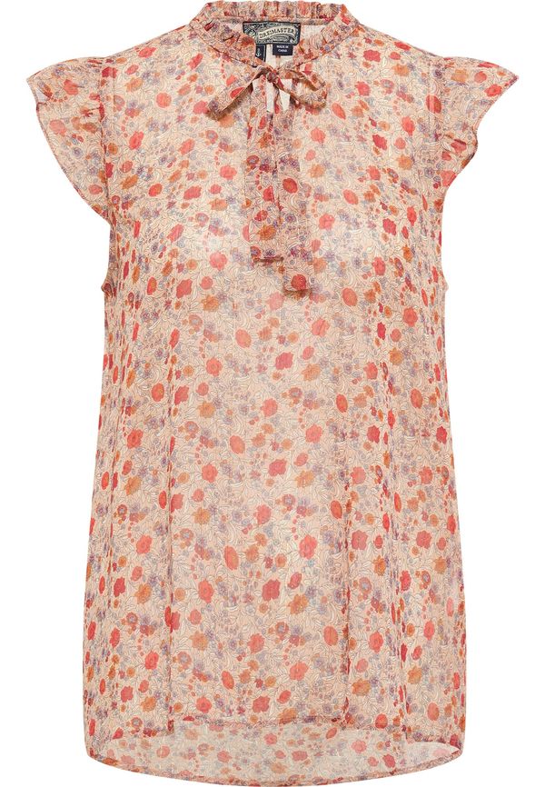 DreiMaster Vintage DreiMaster Vintage Блуза  пъстро / бледорозово