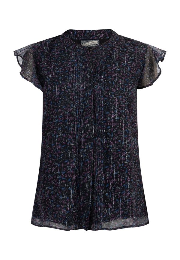 DreiMaster Vintage DreiMaster Vintage Блуза  синьо / сиво / черно / сребърно