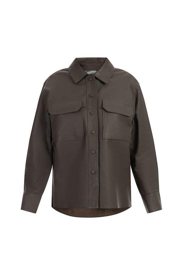 DreiMaster Vintage DreiMaster Vintage Блуза  тъмнокафяво