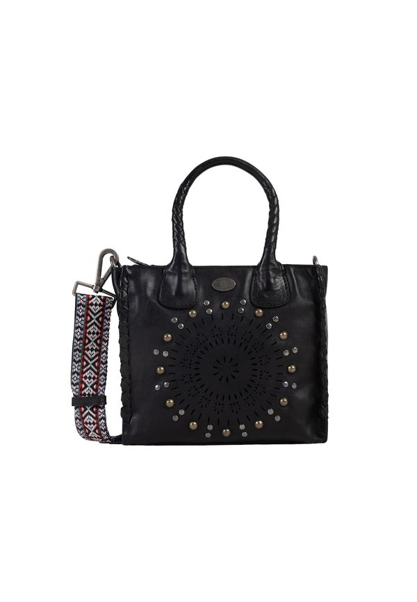 DreiMaster Vintage DreiMaster Vintage Дамска чанта  бронз / пъстро / черно / сребърно