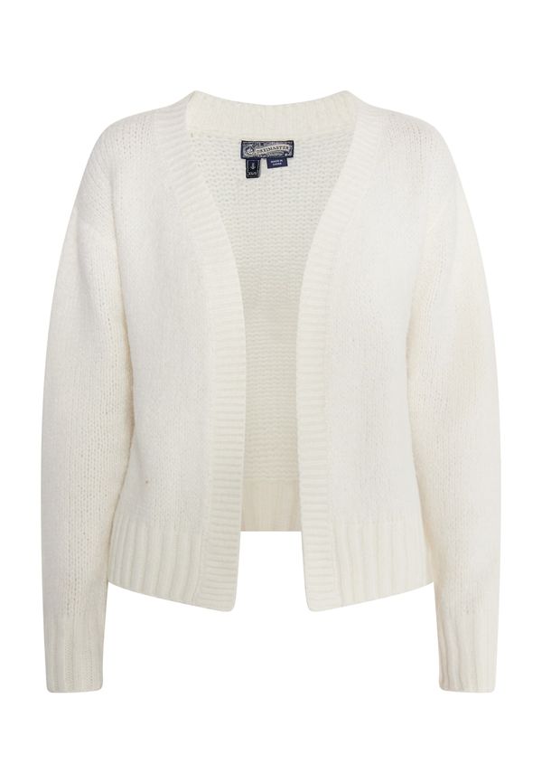 DreiMaster Vintage DreiMaster Vintage Плетена жилетка 'Incus'  бял памук