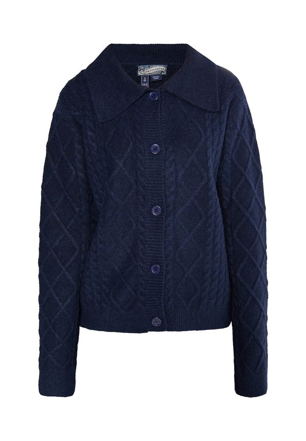 DreiMaster Vintage DreiMaster Vintage Плетена жилетка 'Incus'  морскосиньо