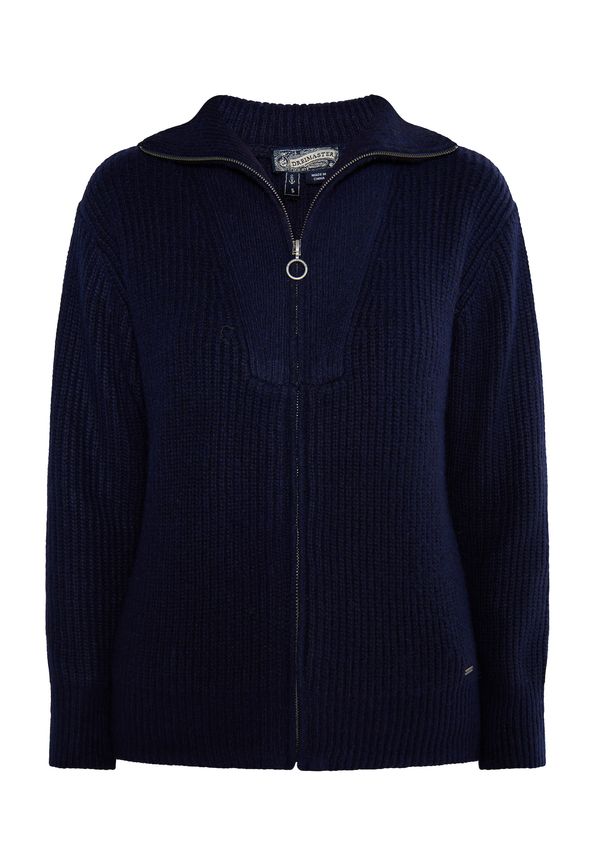 DreiMaster Vintage DreiMaster Vintage Плетена жилетка  нейви синьо