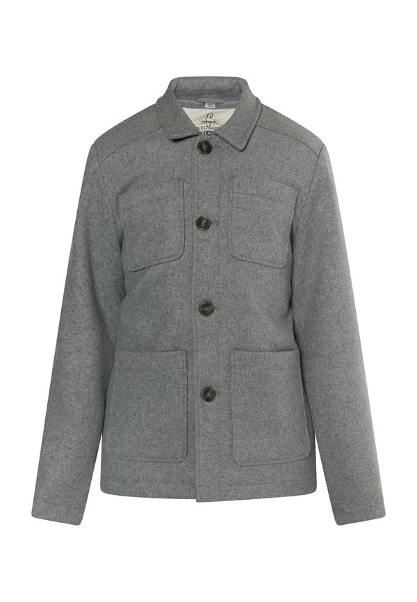 DreiMaster Vintage DreiMaster Vintage Преходно палто  сив меланж