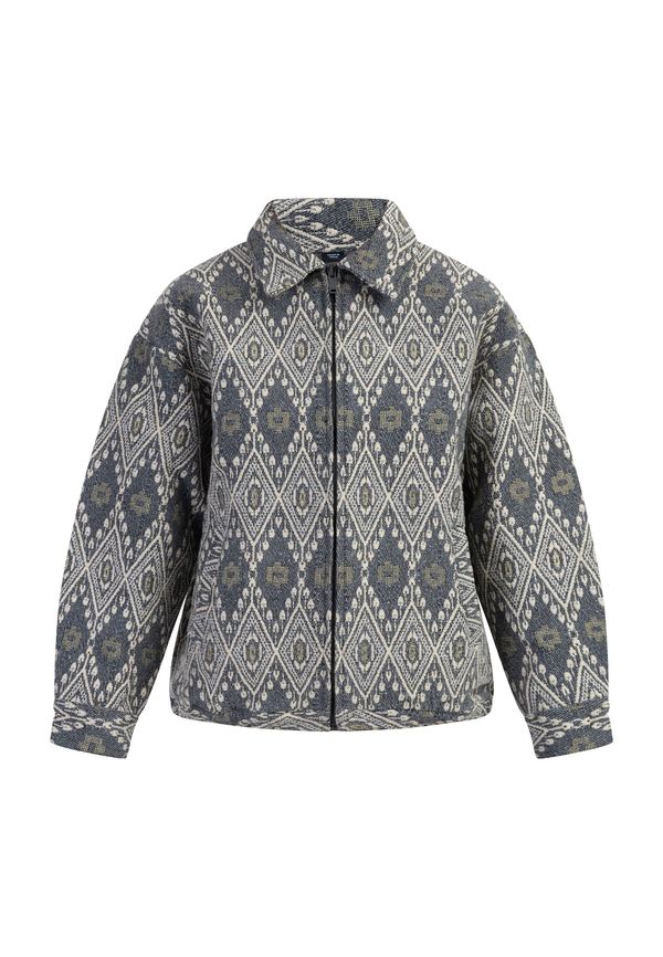 DreiMaster Vintage DreiMaster Vintage Преходно яке  кремаво / гълъбово синьо / опушено синьо