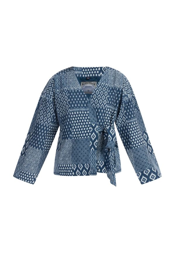 DreiMaster Vintage DreiMaster Vintage Преходно яке  синя тинтява / бяло