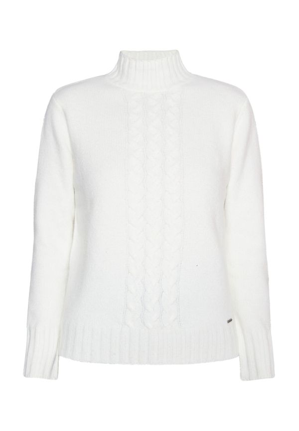 DreiMaster Vintage DreiMaster Vintage Пуловер  бял памук