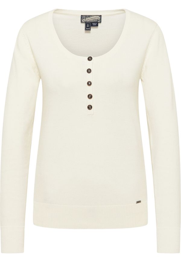 DreiMaster Vintage DreiMaster Vintage Пуловер  естествено бяло