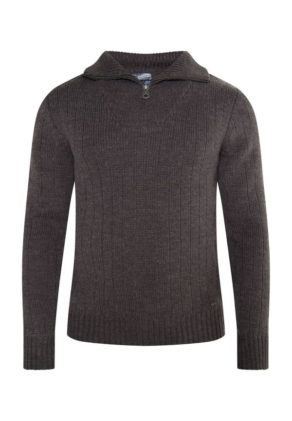 DreiMaster Vintage DreiMaster Vintage Пуловер 'Imane'  тъмносиво