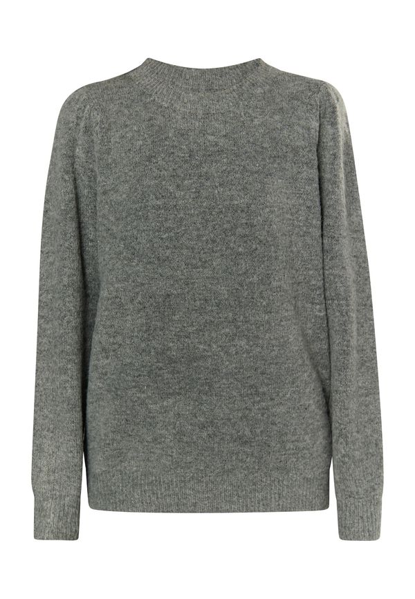 DreiMaster Vintage DreiMaster Vintage Пуловер 'Incus'  сив меланж