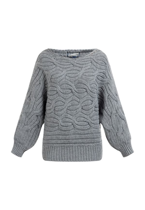 DreiMaster Vintage DreiMaster Vintage Пуловер 'Naemi'  тъмносиво