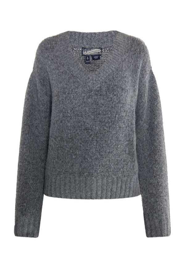 DreiMaster Vintage DreiMaster Vintage Пуловер  сив меланж