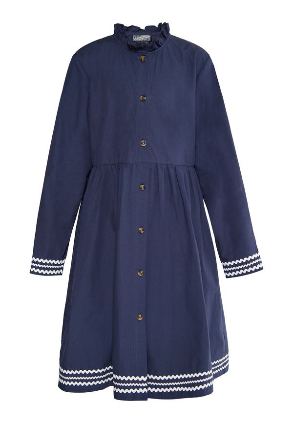 DreiMaster Vintage DreiMaster Vintage Рокля  морскосиньо / бяло