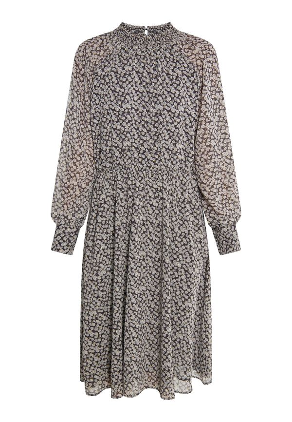 DreiMaster Vintage DreiMaster Vintage Рокля  тъмнобежово / злато / черно